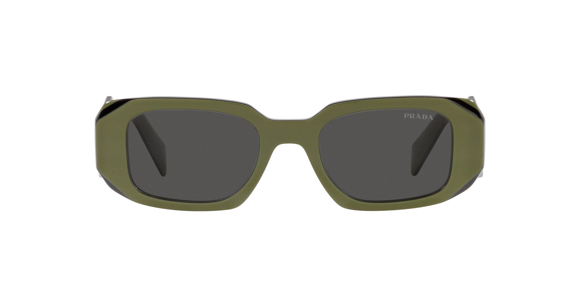 Prada Sunglasses PR17WS 13N5S0 49mm Sage Black / Dark Grey Lens