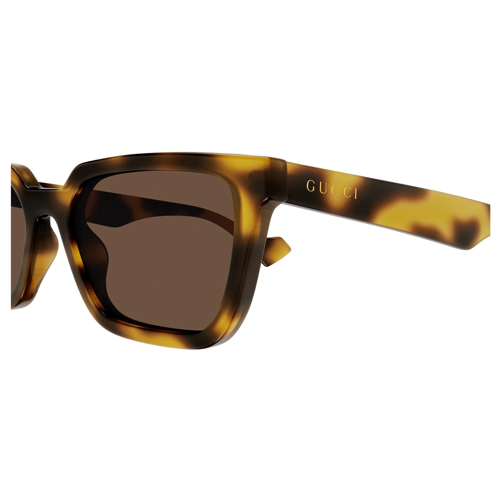 Gucci Sunglasses GG1539S 005 55mm Yellow / Brown Lens