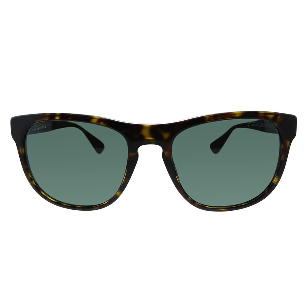 Prada Sunglasses PR14RS 2AU3O1 57mm Havana / Green Lens