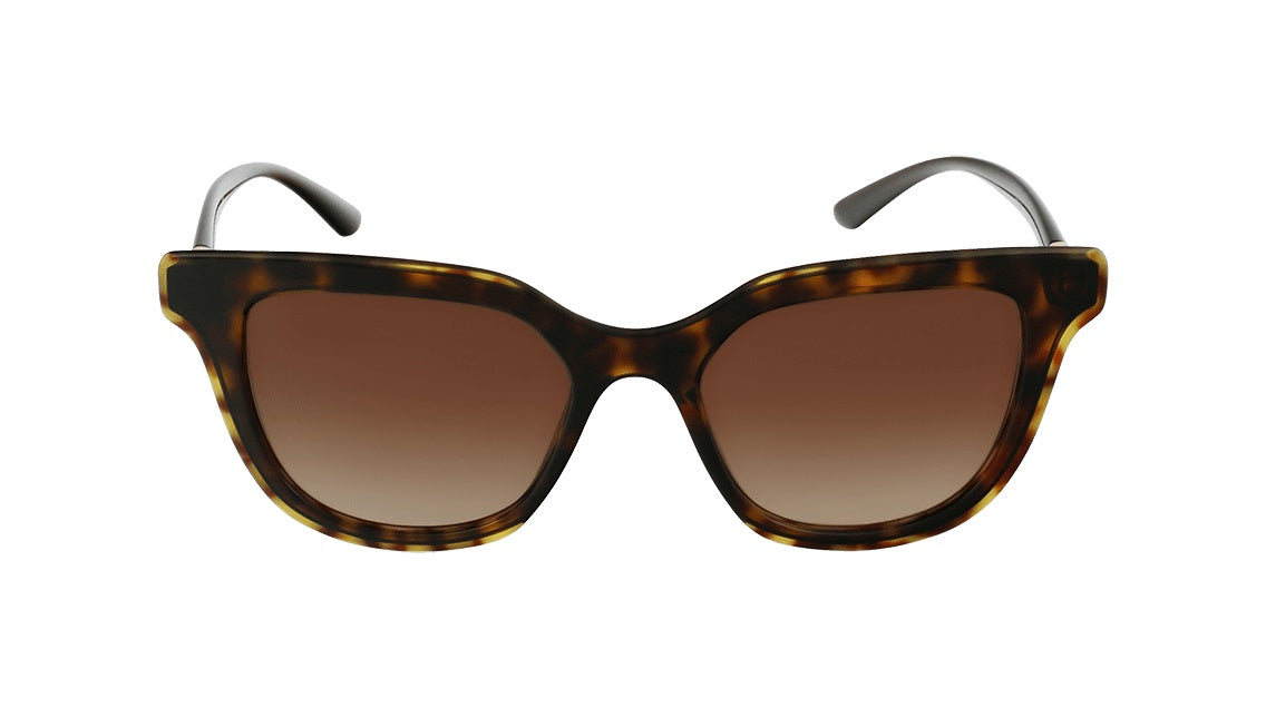 Dolce & Gabbana Sunglasses DG4362F 50213 51mm Brown Havana / Brown Gradient Lens