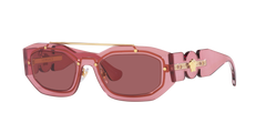 Versace Sunglasses VE2235 100269 51mm Pink / Dark Violet Lens