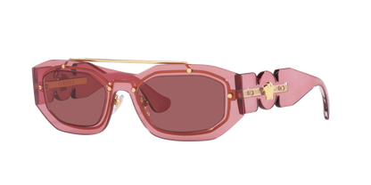 Versace Sunglasses VE2235 100269 51mm Pink / Dark Violet Lens