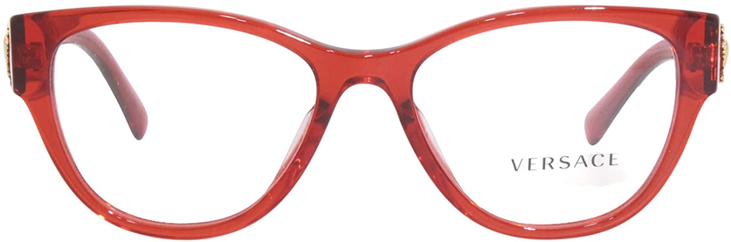 Versace Eyeglasses VE3281BA 5323 53mm Red / Demo Lens