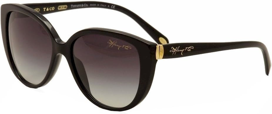 Tiffany & Co VINTAGE Sunglasses TF4082 80013C 56mm Black / Grey Gradient Lens