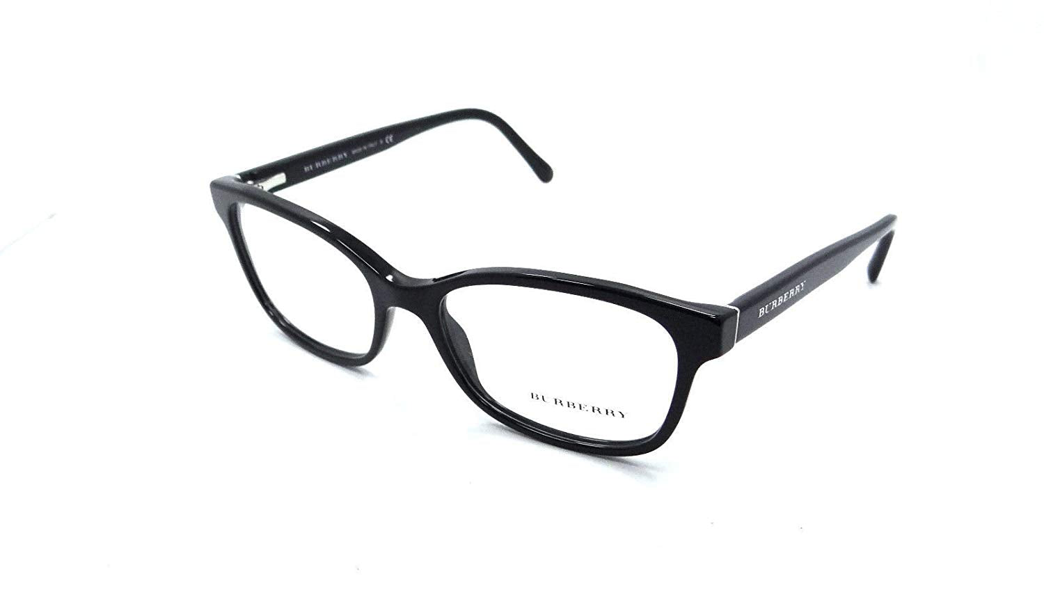 Burberry Eyeglasses BE2201 3001 52mm Black / Demo Lens [52-17-140]