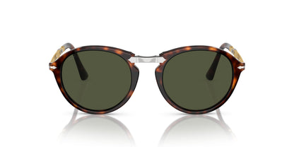 Persol Folding Sunglasses PO3274S 24/31 50mm Havana / Green Lens
