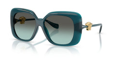 Versace Sunglasses VE4499U 55402A 57mm Transparent Blue/Green Gradient Blue Lens