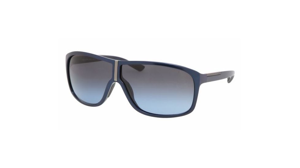Prada Sport Sunglasses PS 08LS 7YO5I1 69mm Matte Blue / Blue Gradient Lens