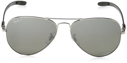 Ray-Ban Chromance RB8317CH 003/5J 58mm Shiny Silver / Silver Mirror Polarized