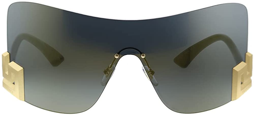 Versace Sunglasses VE2240 10025A 40mm Mirror Gold / Dark Grey Mirror Gold Lens