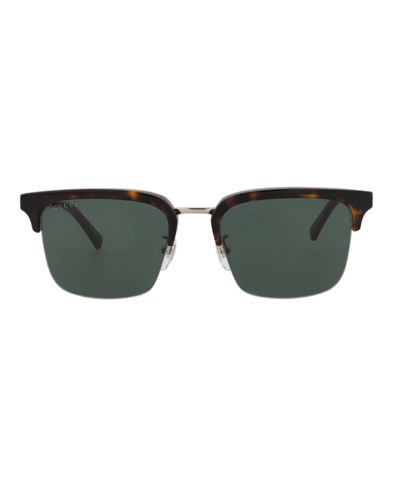 Gucci Sunglasses GG1226/S 003 53mm Havana Silver / Green Lens