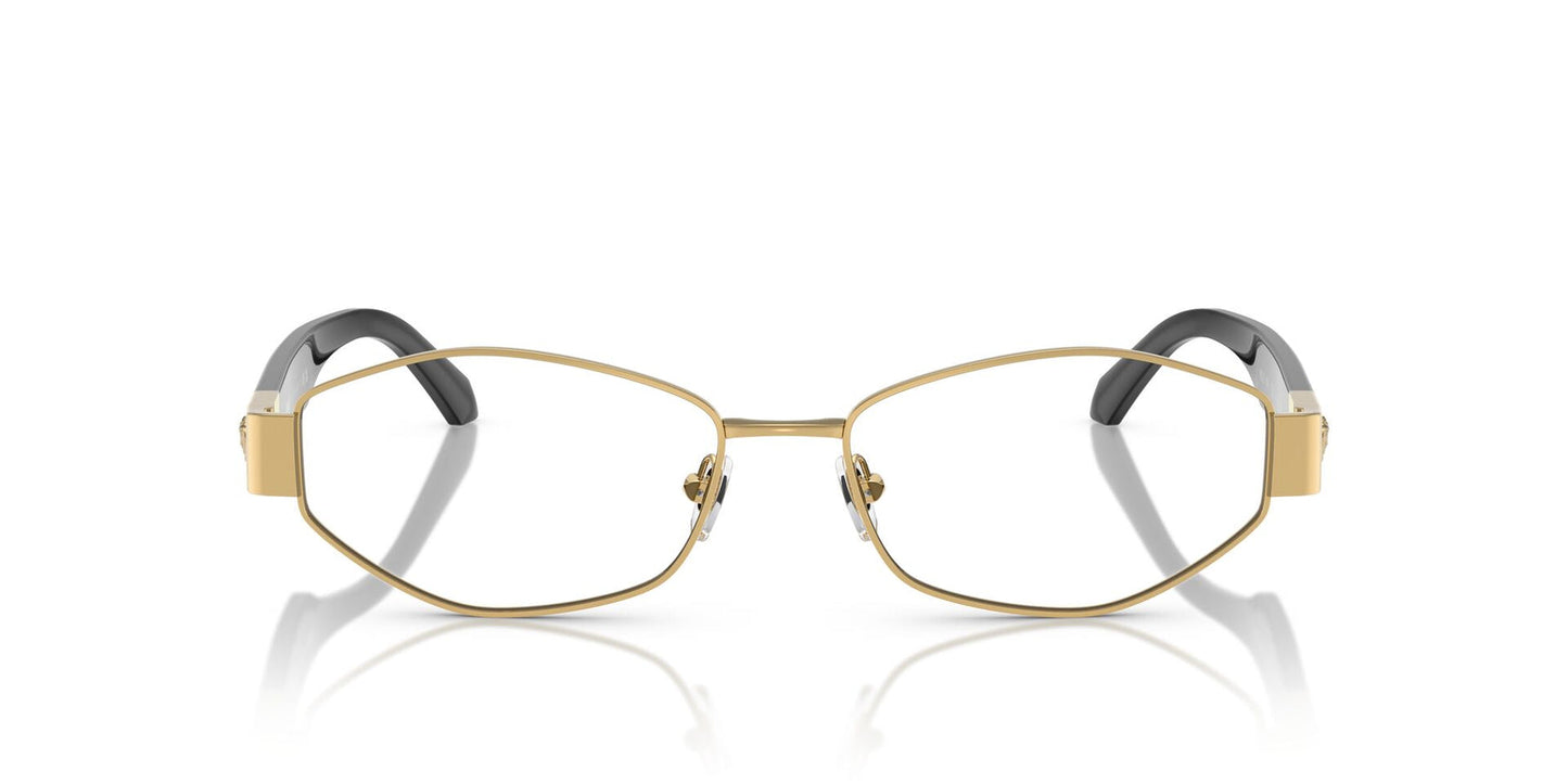 Versace Eyeglasses VE1298 1002 55mm Gold / Demo Lens