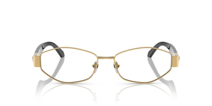 Versace Eyeglasses VE1298 1002 55mm Gold / Demo Lens