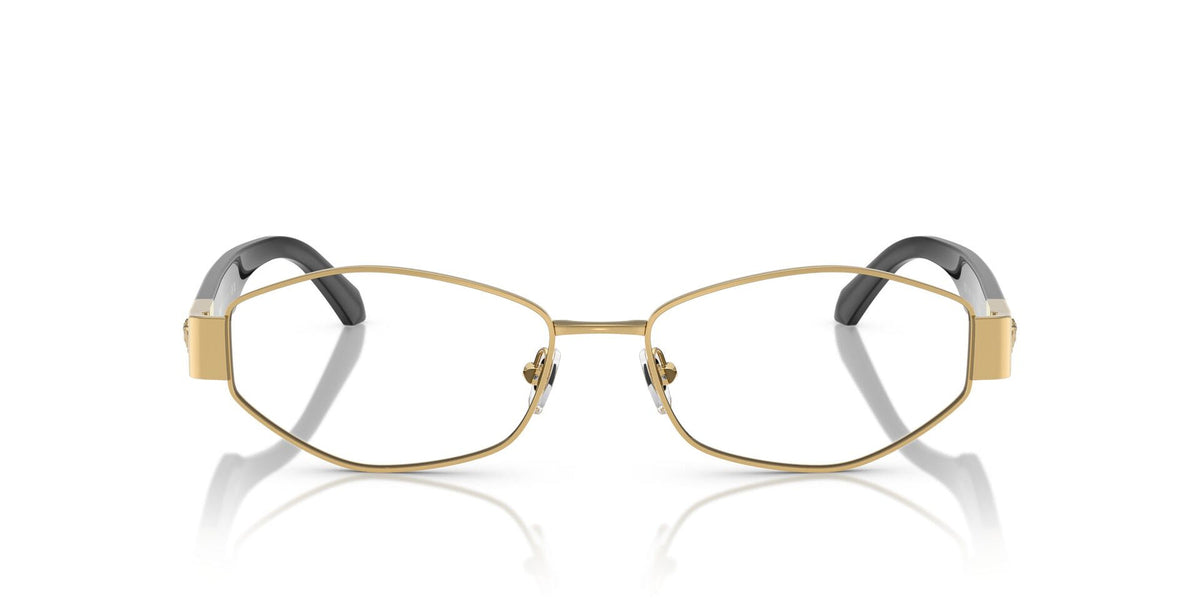 Versace Eyeglasses VE1298 1002 55mm Gold / Demo Lens