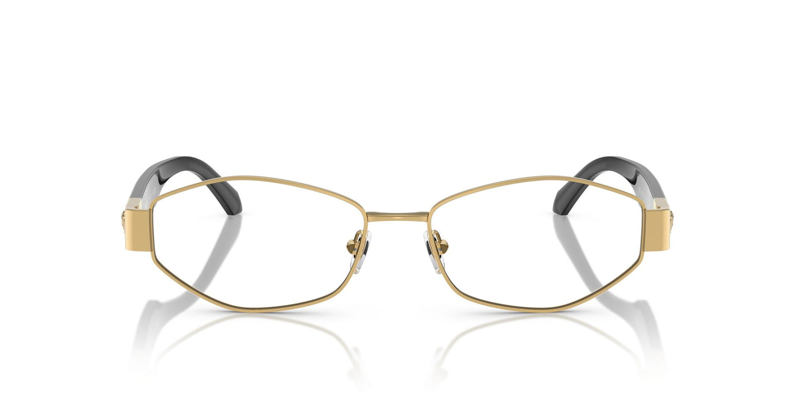 Versace Eyeglasses VE1298 1002 55mm Gold / Demo Lens