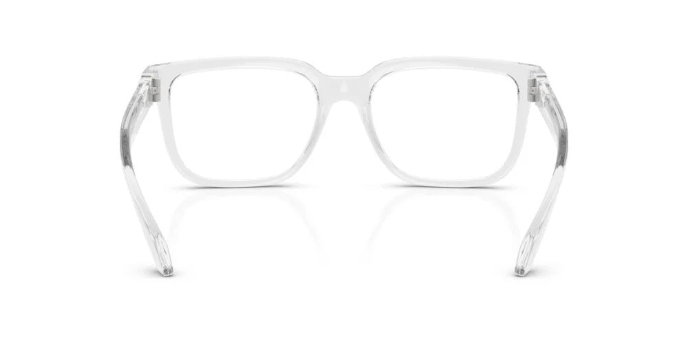 Versace VE3377U 5510 Eyeglasses 53mm Light Grey Transparent / Clear Demo Lens