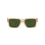 Prada Sunglasses PR09YS 01N1I0 56mm Amber Crystal / Dark Green Lens