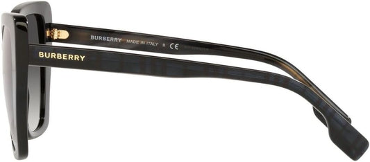 Burberry Tamsin BE4366 39808G Sunglasses Black / Grey Gradient Lens
