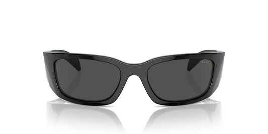 Prada Sunglasses PRA19S 1AB5S0 60mm Black / Dark Grey Lens