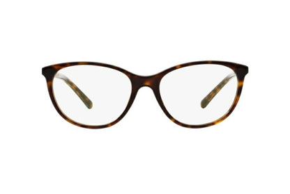 Burberry BE2205 3002 Eyeglasses 52mm Dark Havana / Clear Demo Lens