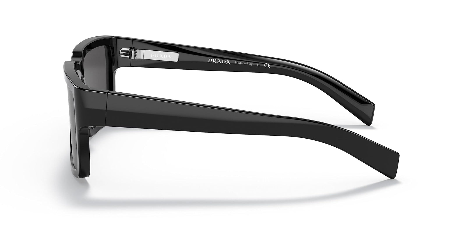 Prada Sunglasses PR9YS 1AB5S0 56mm Black / Dark Grey Lens