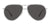 Burberry Sunglasses BE3135 100587 59mm Silver / Dark Grey Lens