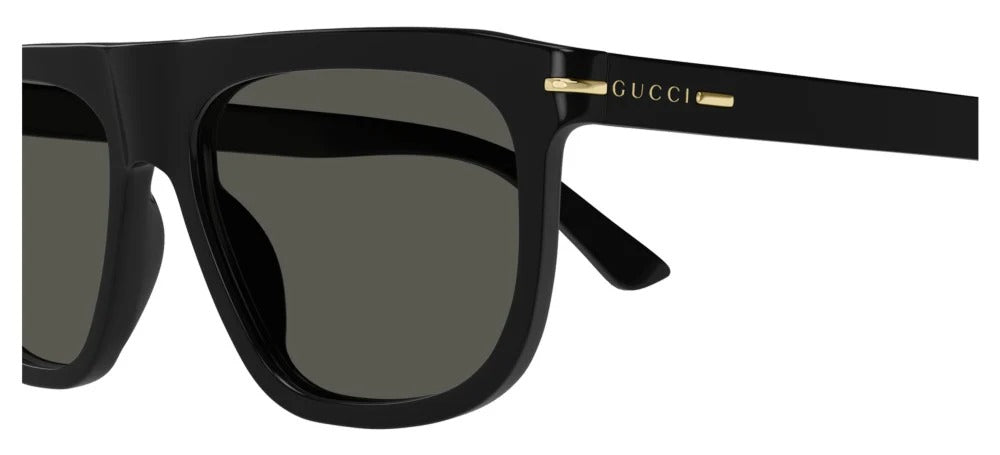 Gucci Sunglasses GG1726S 001 56mm Black / Grey Lens