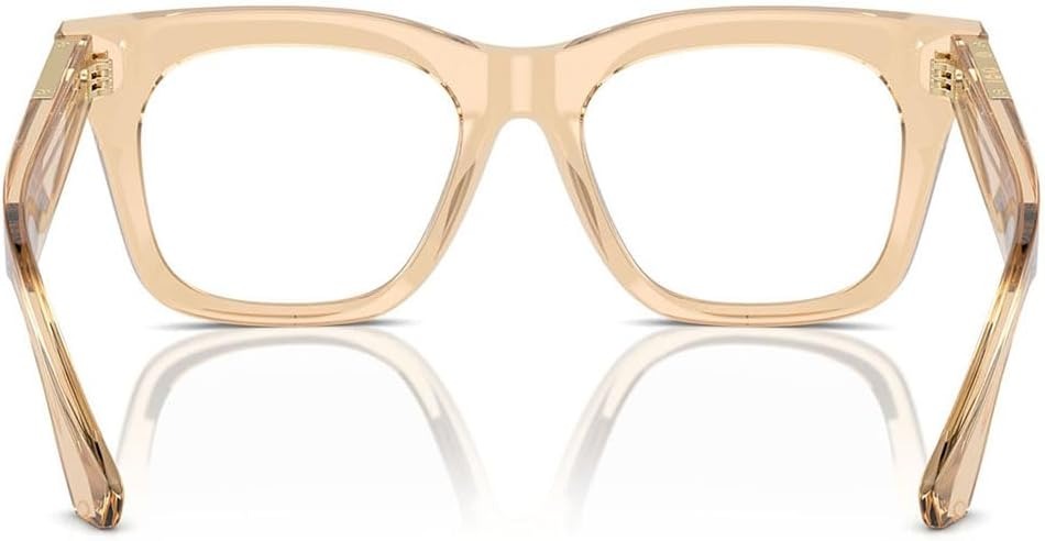 Burberry Eyeglasses BE2407F 4063 51mm Transparent Brown / Demo Lens