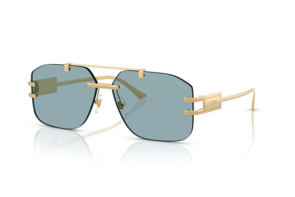 Versace Sunglasses VE2275 100280 60mm Gold / Blue Lens