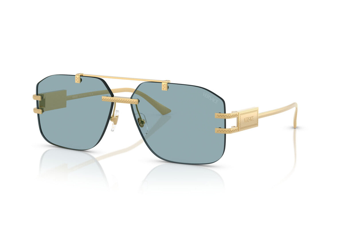 Versace Sunglasses VE2275 100280 60mm Gold / Blue Lens