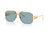 Versace Sunglasses VE2275 100280 60mm Gold / Blue Lens