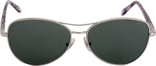Tiffany & Co Sunglasses TF3041 60523H 57mm Purple Print / Grey Green Lens