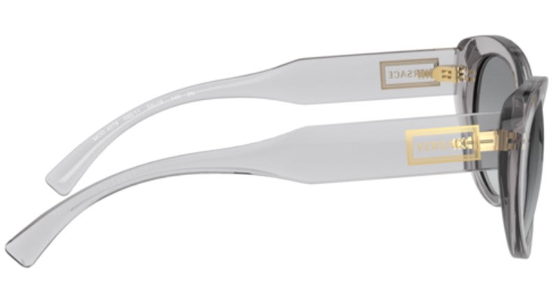 Versace VE4378 59311 54mm Sunglasses Transparent Grey / Grey Gradient [54-19-140]