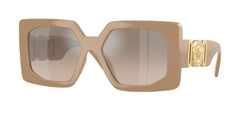 Versace Sunglasses VE4478U 549961 Beige/Brown Gradient Grey Mirror Silver Lens