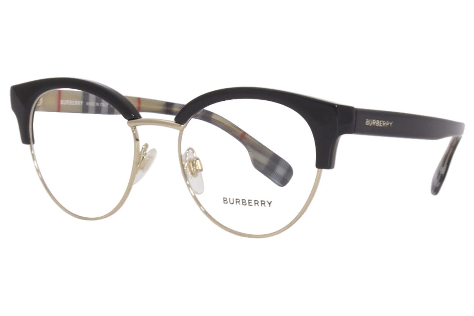 Burberry Eyeglasses BE2316 3773 51mm Black Pale Gold / Demo Lens