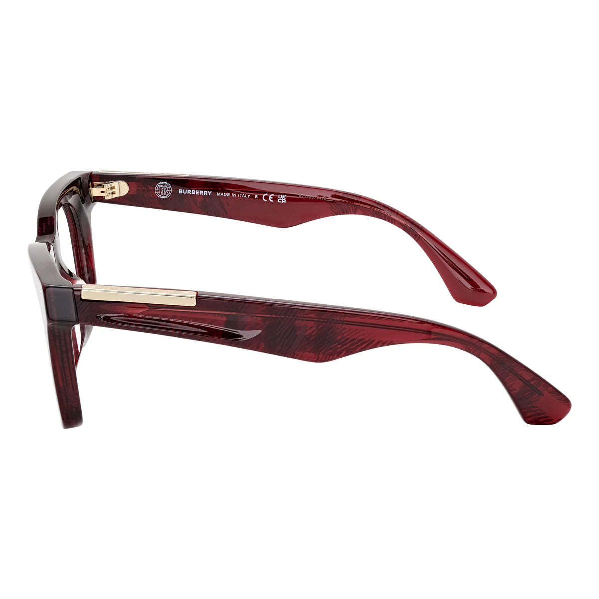 Burberry Eyeglasses BE2407F 4115 51mm Check Red / Demo Lens