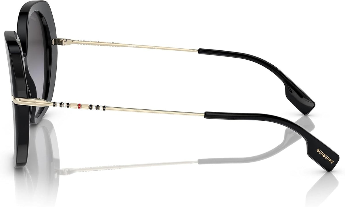 Burberry Eugenie Sunglasses BE4374 30018G 55mm Black / Grey Gradient Lens