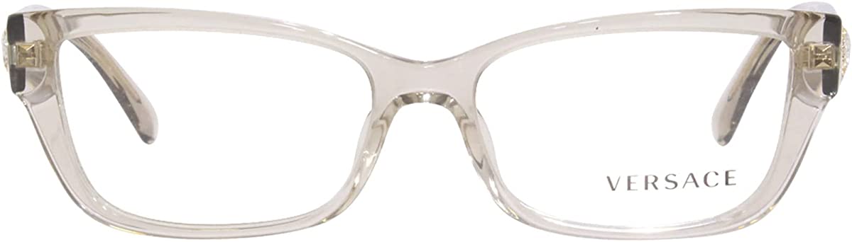 Versace Eyeglasses VE3284B 5288 52mm Transparent Brown / Demo Lens