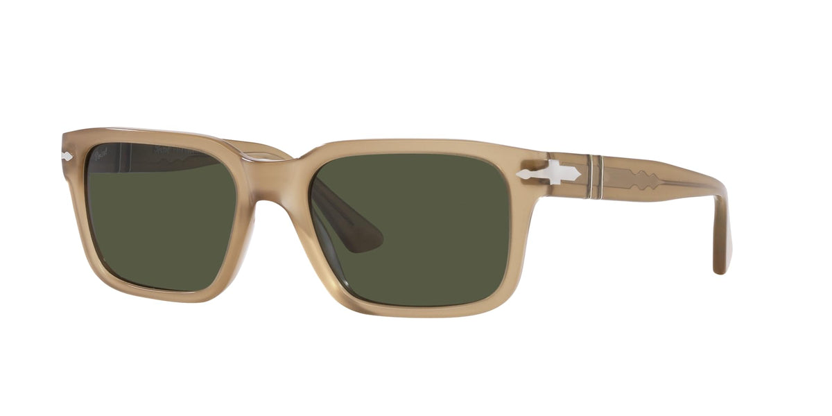 Persol Sunglasses PO3272S 116931 55mm Beige Opal / Green Lens
