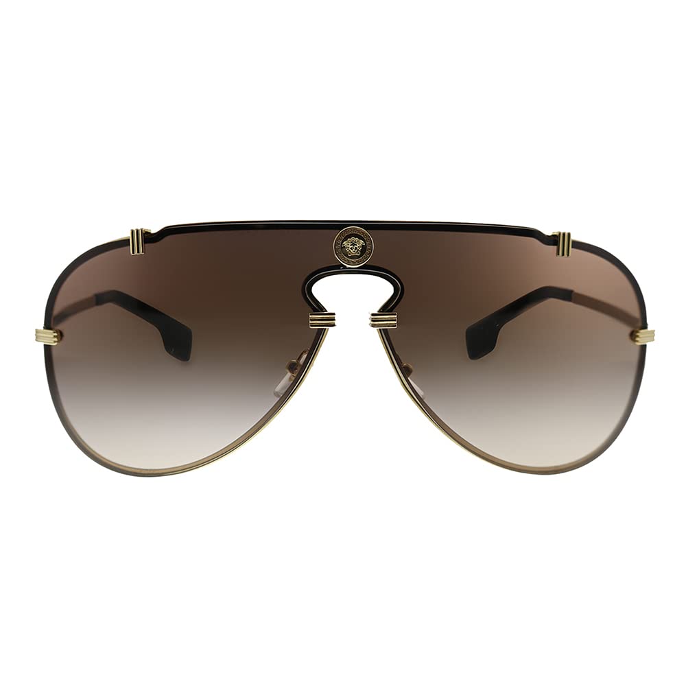 Versace Sunglasses VE2243 100213 43mm Gold / Brown Gradient Lens