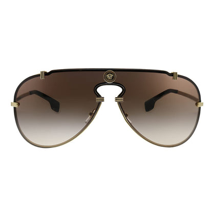Versace Sunglasses VE2243 100213 43mm Gold / Brown Gradient Lens