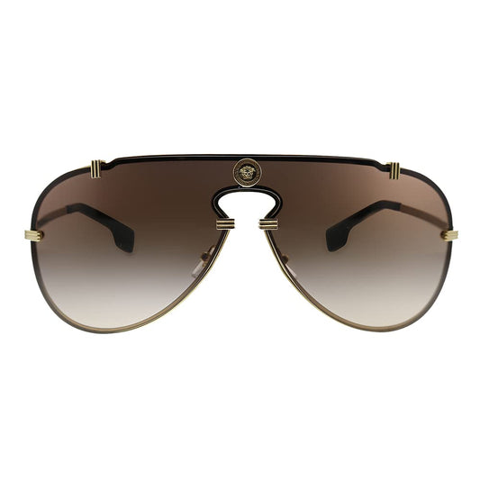 Versace Sunglasses VE2243 100213 43mm Gold / Brown Gradient Lens