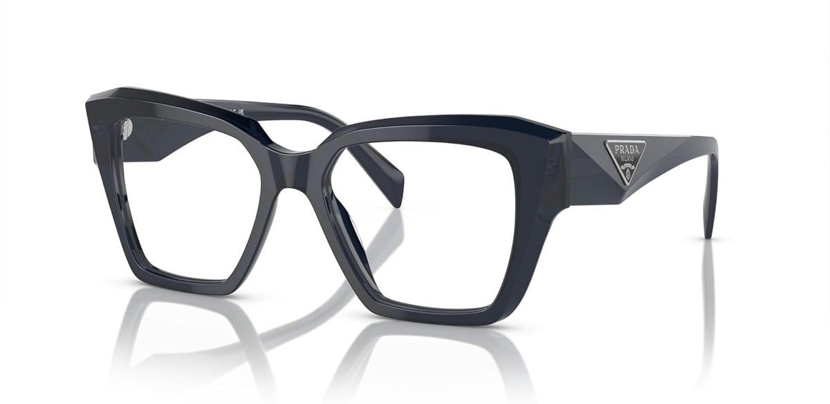 Prada Eyeglasses PR 09ZV 08Q 1O1 51mm Transparent Blue / Demo Lens