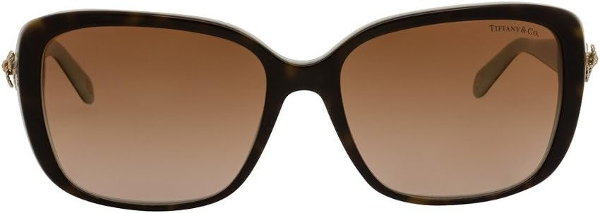 Tiffany & Co Sunglasses TF4092 81343B 56mm Havana Blue / Brown Gradient Lens
