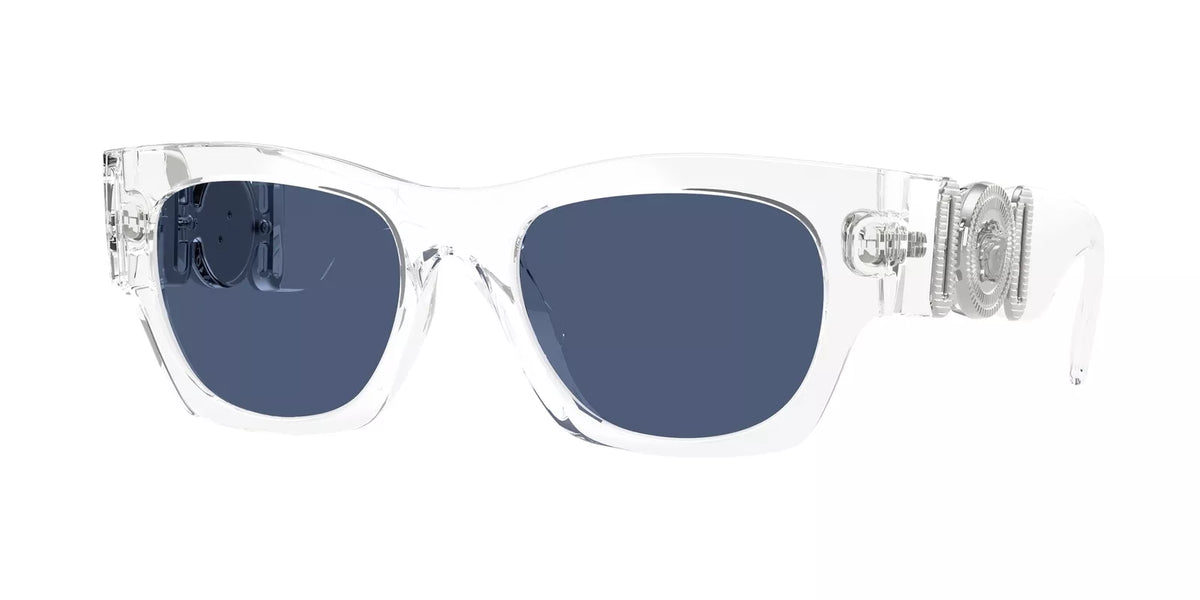 Versace Sunglasses VE4479U 14880 52mm Crystal / Blue Lens