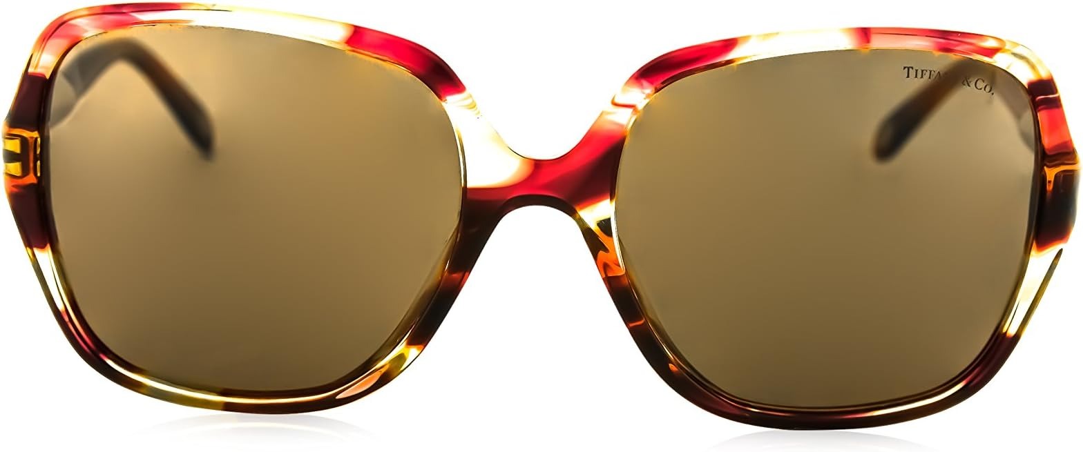 Tiffany & Co VINTAGE Sunglasses TF4072B 80813G 57mm Spotted Violet / Brown Lens