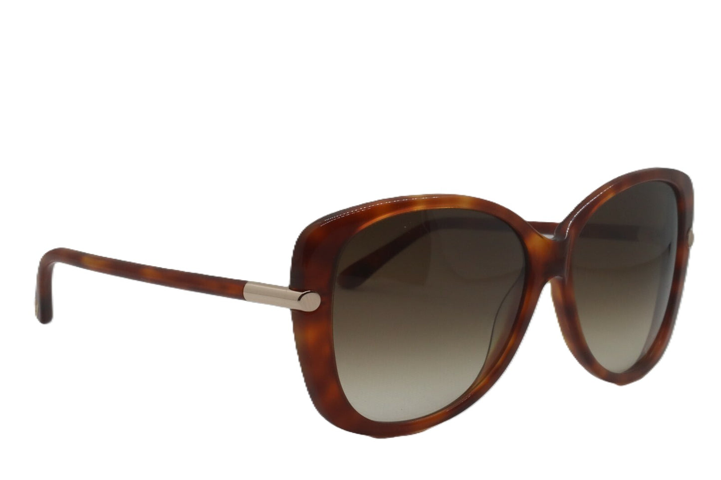 Tom Ford Linda TF 324 56F Sunglasses Havana-Gold / Brown Gradient