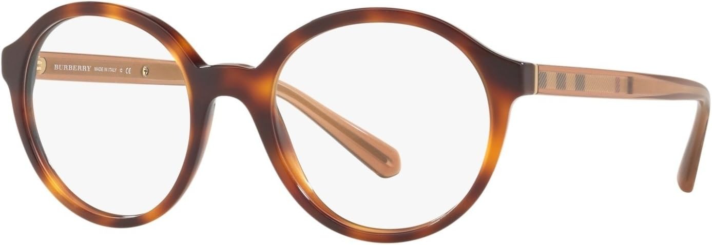 Burberry Eyeglasses BE2254 3316 49mm Light Havana / Demo Lens [49-19-140]