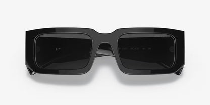 Prada Sunglasses PR06YS 09Q5S0 53mm Black White / Dark Grey Lens