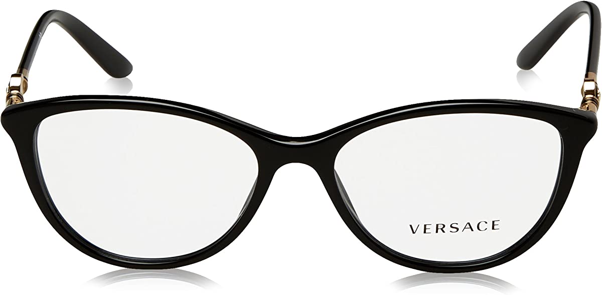 Versace Eyeglasses VE3175 GB1 54mm Black / Demo Lens